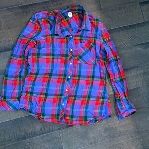 GAP Multicolor Plaid Shirt